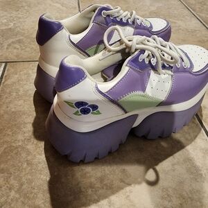 Koi Blueberry Chunky Trainers